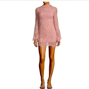 Haute Rogue Emma Lace Bodycon Mini Dress. Size S.